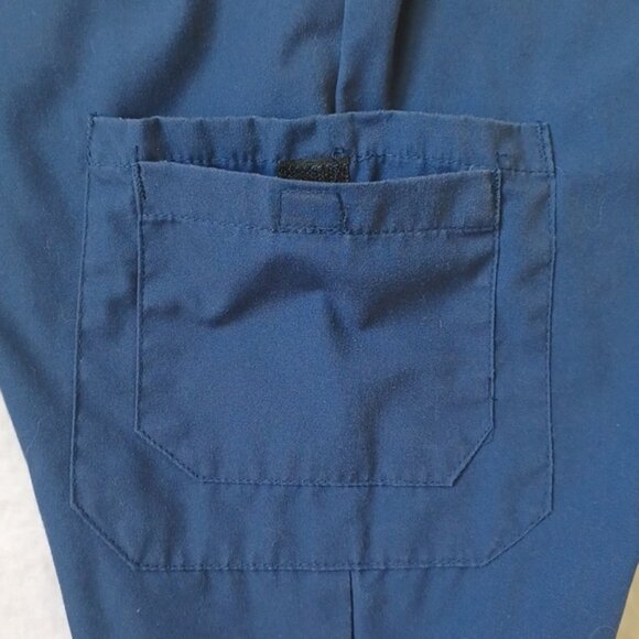 3/$25 SALE Fashion Seal Healthcare Scrub Pants Navy Blue Unisex Size Medium Reg - Picture 4 of 13